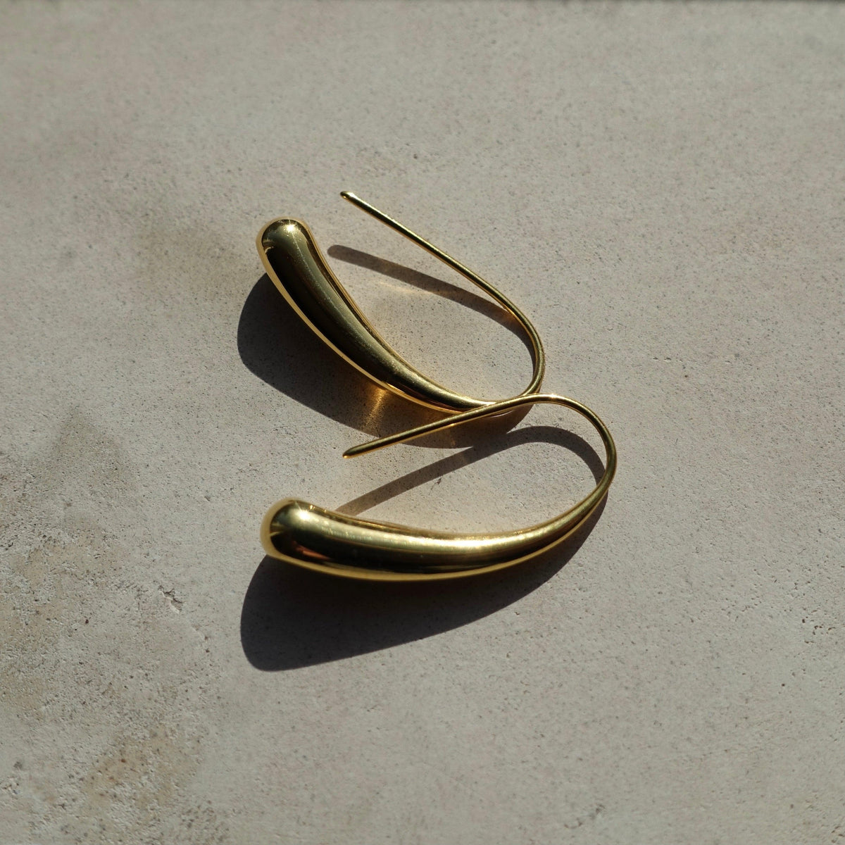 Gold Drop Earrings | BRIELLA JEWELLERY – briellajewellery