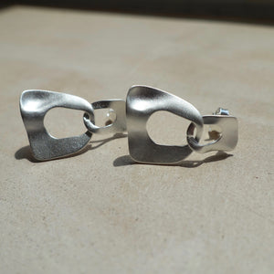 Sterling Silver Aire Drop Earrings