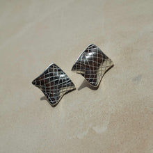 Load image into Gallery viewer, Aura Sterling Silver Stud Earrings
