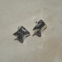 Load image into Gallery viewer, Aura Sterling Silver Stud Earrings
